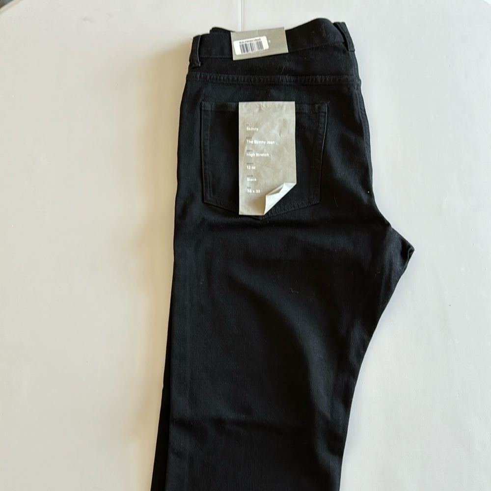 Everlane Men’s Black Stretch Skinny Jean 38x32